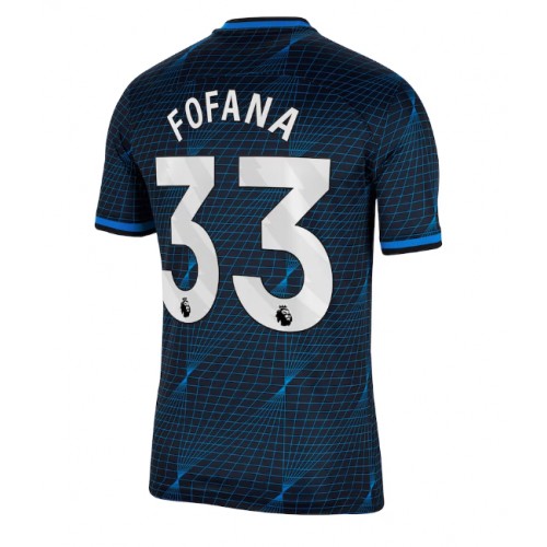 Pánský Fotbalový dres Chelsea Wesley Fofana #33 2023-24 Venkovní Krátký Rukáv